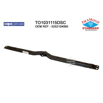 Bumper Cover Retainer Front Center CAPA for Toyota Tacoma 2016-2023