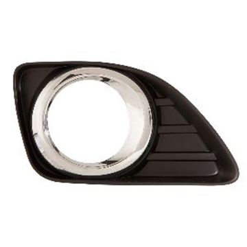 Bumper Insert Front Right Fog Lamp Hole Cover w/Fog Lamps w/o Spoiler for Toyota Camry 2010-2011
