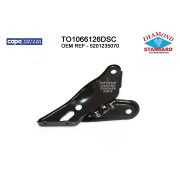 Bumper Bracket Front Left Bumper Arm CAPA for Toyota 4Runner 1999-2002