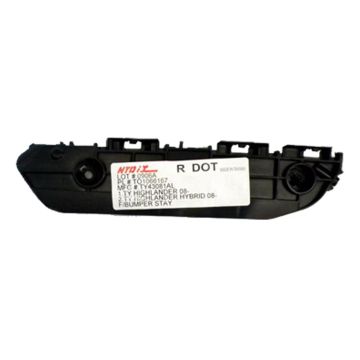 Bumper Bracket Front Left Front Bumper Stay Plastic CAPA for Toyota Highlander 2008-2010