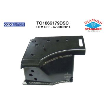 Bumper Bracket Front Left CAPA for Toyota Camry Hybrid LE Hybrid XLE Hybrid SE 2015-2017