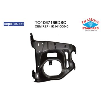 Bumper Bracket Front Right Bumper Arm Mounting CAPA for Toyota Tundra 2007-2013