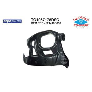Bumper Bracket Front Right Mounting Arm CAPA for Toyota Tundra 2014-2021