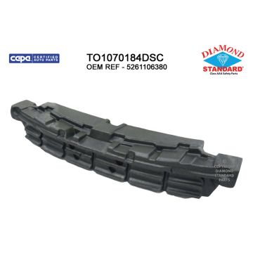 Bumper Impact Absorber Front CAPA for Toyota Camry Hybrid LE Hybrid XLE Hybrid SE 2015-2017