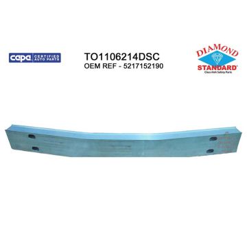 Bumper Cover Reinforcement Rear CAPA for Toyota Prius C 2012-2019