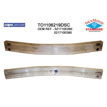 Bumper Cover Reinforcement Rear CAPA for Toyota Highlander 2014-2019