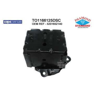 Bumper Bracket Rear Left CAPA for Toyota Prius C 2012-2019