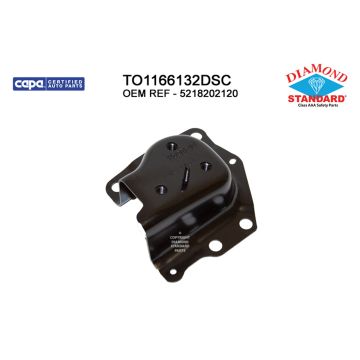 Bumper Bracket Rear Left CAPA for Toyota Corolla Sedan 2020-2024