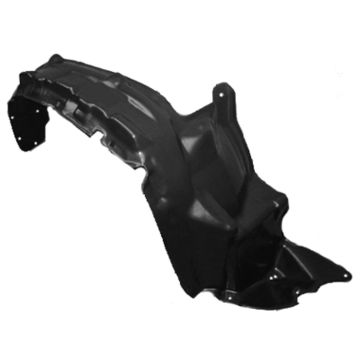 Fender Liner Right w/Plastic Bumper for Toyota Tundra Standard Cab Pickup Extended Cab Pickup 2003-2006