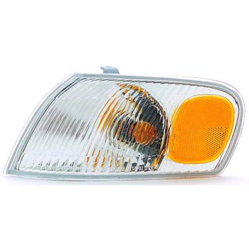Parking Light Assembly Left Includes Signal & Marker Lamps for Toyota Corolla 1998-2000
