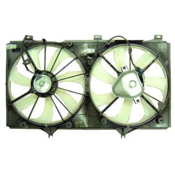 Engine Cooling Fan Assembly Motor/Blade/Shroud Assembly for Toyota Camry Sedan SE LE CE XLE Base 2007-2009