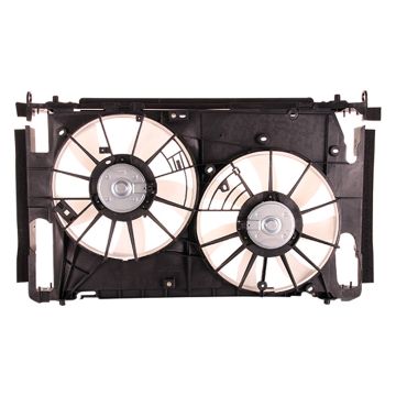 Engine Cooling Fan Assembly Motor/Blade/Shroud Assembly North America Built for Toyota RAV4 2009-2012