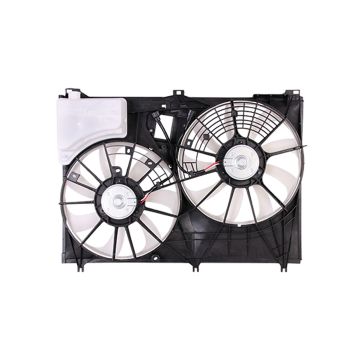 Engine Cooling Fan Assembly w/Towing Pkg Motor/Blade/Shroud Assy for Toyota Highlander 2014-2019