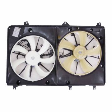 Engine Cooling Fan Assembly w/Towing Pkg Motor/Blade/Shroud/Module Assembly USA Built for Toyota Highlander Base SE Plus 2009-2013