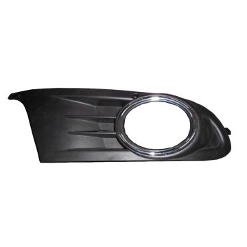 Bumper Insert Front Right Fog Lamp Bezel w/Fog Lamps for Volkswagen Golf 2010-2014