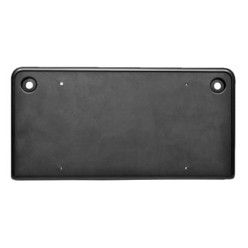 License Plate Bracket Front Black for Volkswagen Passat R-Line GT SE R-Line 2016-2019