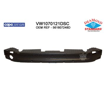 Bumper Impact Absorber Front CAPA for Volkswagen Passat 2016-2019