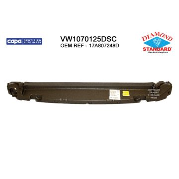 Bumper Impact Absorber Front CAPA for Volkswagen Jetta 2019-2021