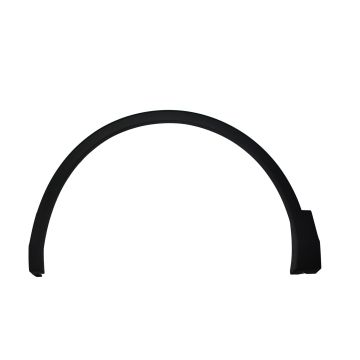 Wheel Arch Molding Front Left Textured Black for Volkswagen Tiguan S SEL Premium Trendline Highline Comfortline SE Trendline Plus SEL Edicion Limitada IQ Drive United 2018-2021