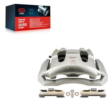 Front Left Disc Brake Caliper SLC-18B4761 For Ford E-350 Super Duty E-250 Club Wagon Econoline E-150