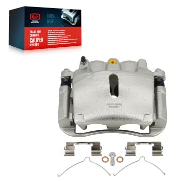 Front Left Disc Brake Caliper SLC-18B4975 For Ford F-150 Lincoln Mark LT
