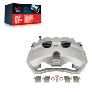 Front Left Disc Brake Caliper SLC-18B5073 For Ford E-350 Super Duty E-250 E-450 E-150