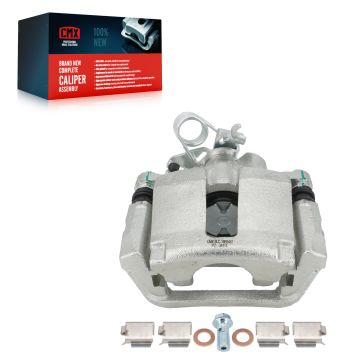 Rear Left Brake Caliper SLC-18B5467 For Ford Explorer Flex Taurus Police Interceptor Utility Sedan