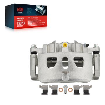 Front Left Brake Caliper SLC-18B5468 For Ford Explorer Flex Taurus Police Interceptor Utility Sedan