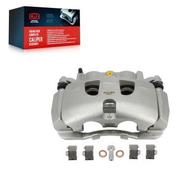 Front Left Disc Brake Caliper SLC-18B5487 For Ford F-350 Super Duty F-250 F-450