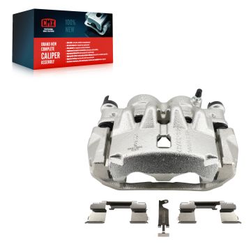 Front Left Disc Brake Caliper SLC-18B5533 For Ram ProMaster 2500 3500 1500 With Solid Rear Rotors