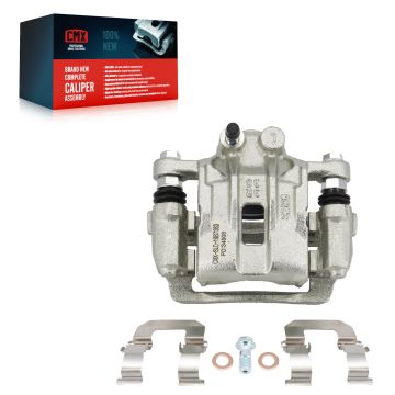 Rear Left Disc Brake Caliper SLC-19B7363 For Hyundai Sonata Kia Optima With Manual Parking