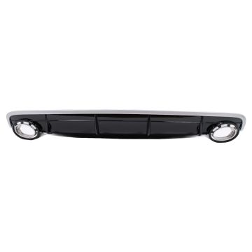 Audi Q7 4M 2017-2019 (for S-Line) RSQ7 Style Rear Bumper Diffuser with Exhaust Tips