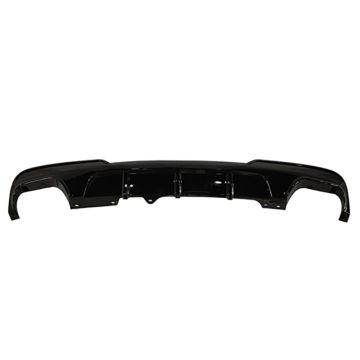 BMW 5 Series F10 2011-2016 Rear Diffuser Quad Outlet M Performance Style Gloss Black